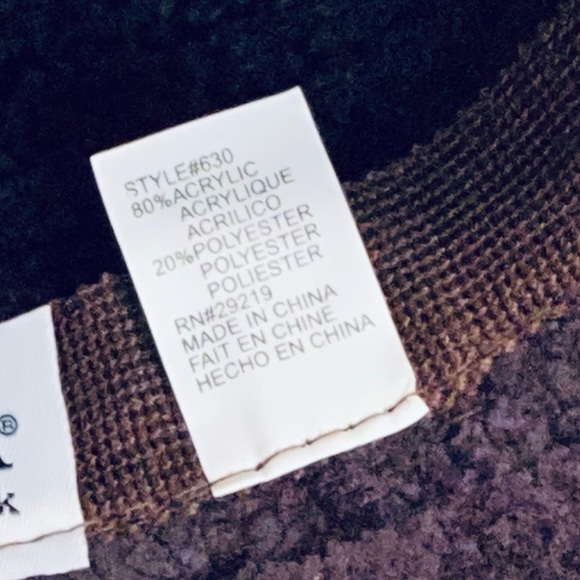 Slate Gray Black Chenille Bling Bucket Hat by Betmar - Picture 8 of 11